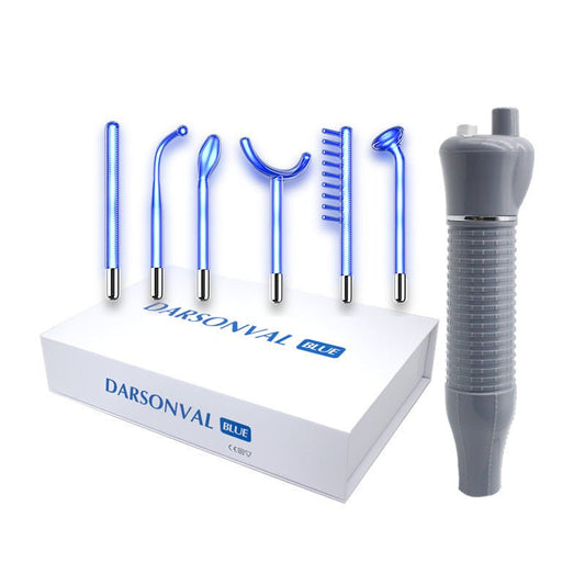 6 Piece High Frequency Electrotherapy Ozone Skin Care $145.00 Dana Fashion Color: Grey power: AU Beauty Tools Product information: Function: high frequency electrotherapy Is it portable: yes Certification type: CE Color: gray, white Specification: America