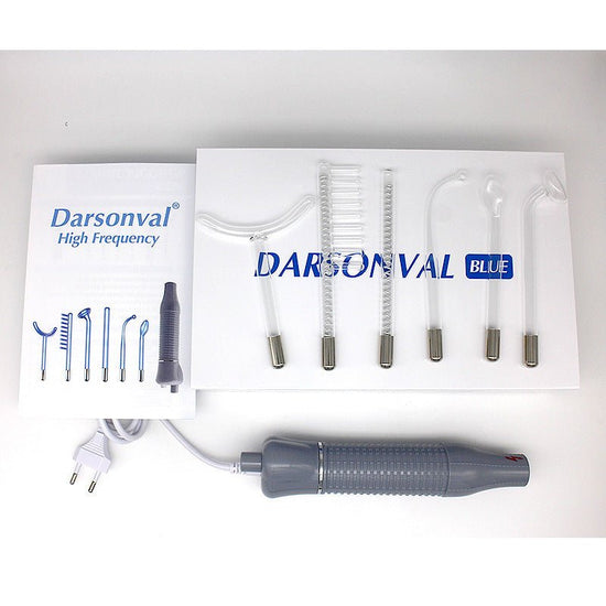 6 Piece High Frequency Electrotherapy Ozone Skin Care $145.00 Dana Fashion Color: Grey power: AU Beauty Tools Product information: Function: high frequency electrotherapy Is it portable: yes Certification type: CE Color: gray, white Specification: America