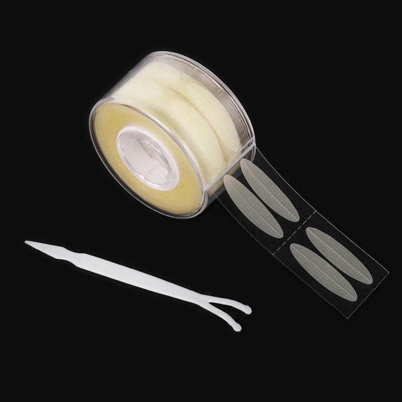 600pcs Makeup Clear Beige Stripe Big Eyes Decoration Invisible Strong Adhesive Double Fold Eyelid Sticker Eyes Cosmetic Tool $19.00 Dana Fashion Color: Skin style: Crude makeup Specification: Size: app 4.5cm for DIA, 2.5cm for the width of the package Qua