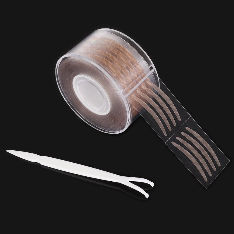600pcs Makeup Clear Beige Stripe Big Eyes Decoration Invisible Strong Adhesive Double Fold Eyelid Sticker Eyes Cosmetic Tool $19.00 Dana Fashion Color: Brown style: Fine makeup Specification: Size: app 4.5cm for DIA, 2.5cm for the width of the package Qua