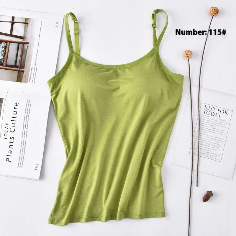 Modal Long Women's Sling Vest Inner Match Tube Top Home Wear Wear-free Bra Pieces - DanaFashionstore