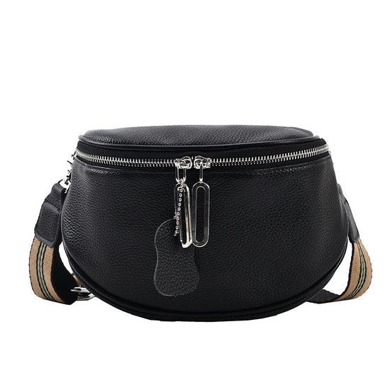 Genuine Leather Small Bag Women's Cowhide Simple Crossbody Bag - Dana Fashion