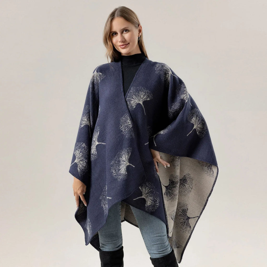 Ginkgo Leaf Shawl Summer High Sense - DanaFashionstore