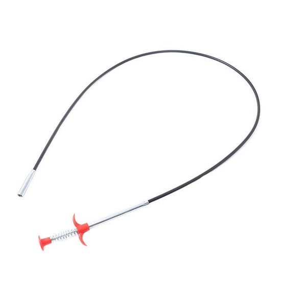 60CM Sewer Dredger Spring Pipe Dredging Tool Household Hair Cleaner Drain Clog Remover Cleaning Tools Household For Kitchen Sink Kitchen Gadgets $18.00 Dana Fashion Color: Black 160cm Dana's Kitchen Overview: Good ductility, with a grip, better to clear t