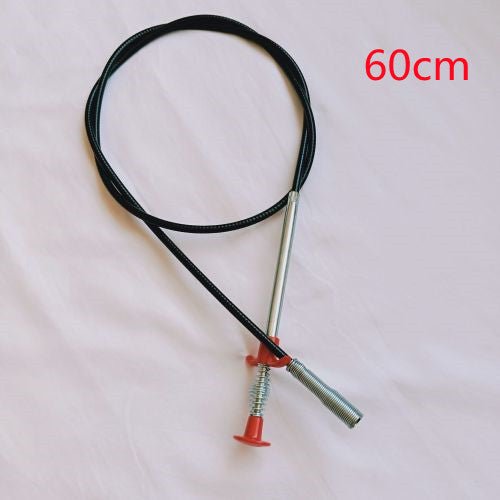 60CM Sewer Dredger Spring Pipe Dredging Tool Household Hair Cleaner Drain Clog Remover Cleaning Tools Household For Kitchen Sink Kitchen Gadgets $16.00 Dana Fashion Color: Black 60cm Dana's Kitchen Overview: Good ductility, with a grip, better to clear th