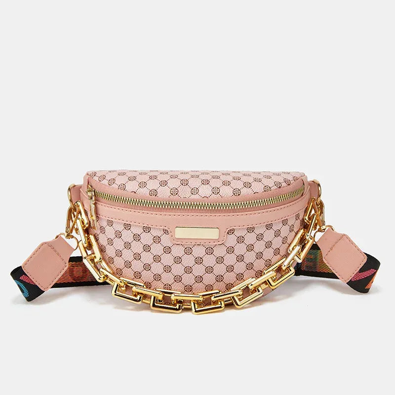 Women's Fashion Chest Bag Shoulder Bag Leopard Print Waist Bag - DanaFashionstore