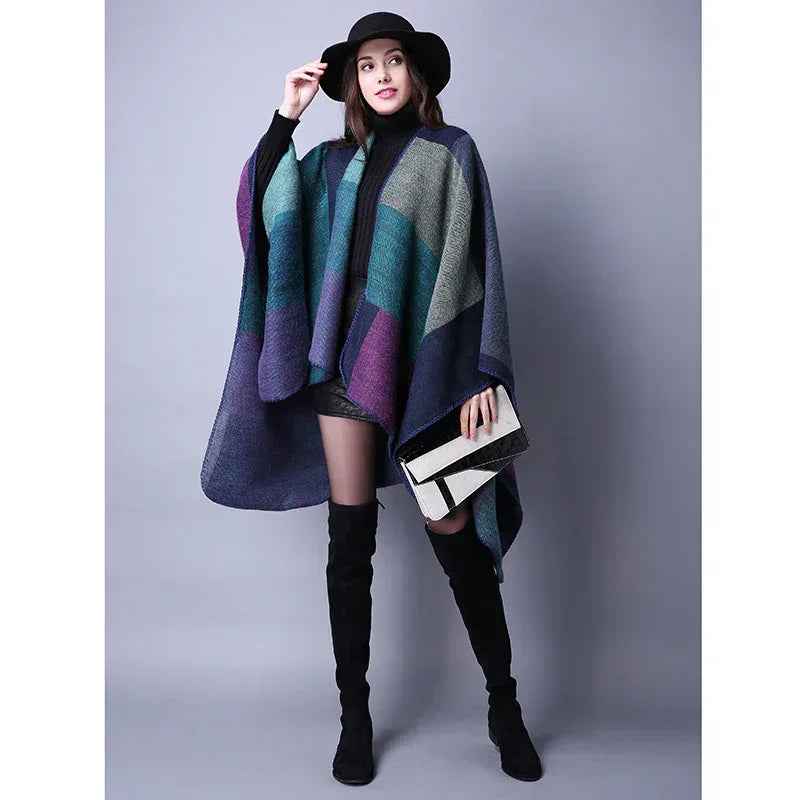 Autumn And Winter Scarf Versatile Lattice Ladies Travel Shawl - DanaFashionstore