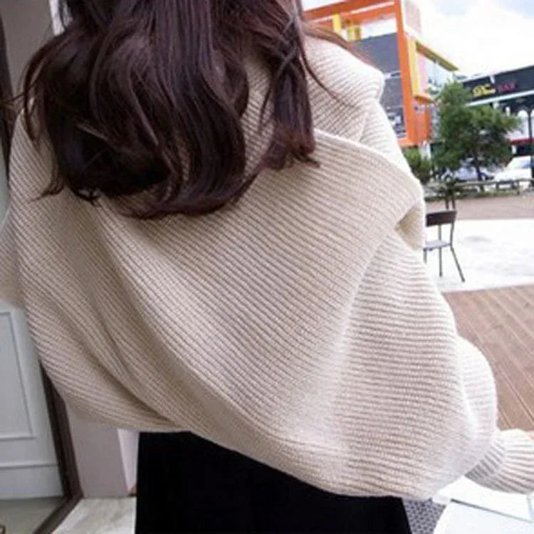Sweater Scarf Cashmere Ladies Girl Woman Clothing Casual Wear - DanaFashionstore