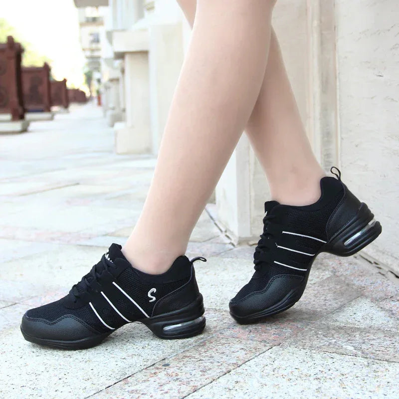 Kids children dance shoes students men and women soft bottom exercises - DanaFashionstore
