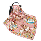Digital Printed Square Silk Scarf - DanaFashionstore