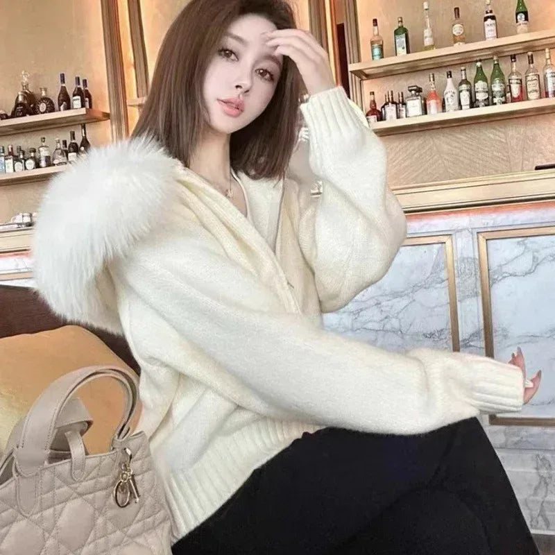 Temperament Small Size Knitwear Top 2026 - Women's Fashion Sweater - DanaFashionstore