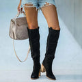 Women's pointed Suede Boot - DanaFashionstore