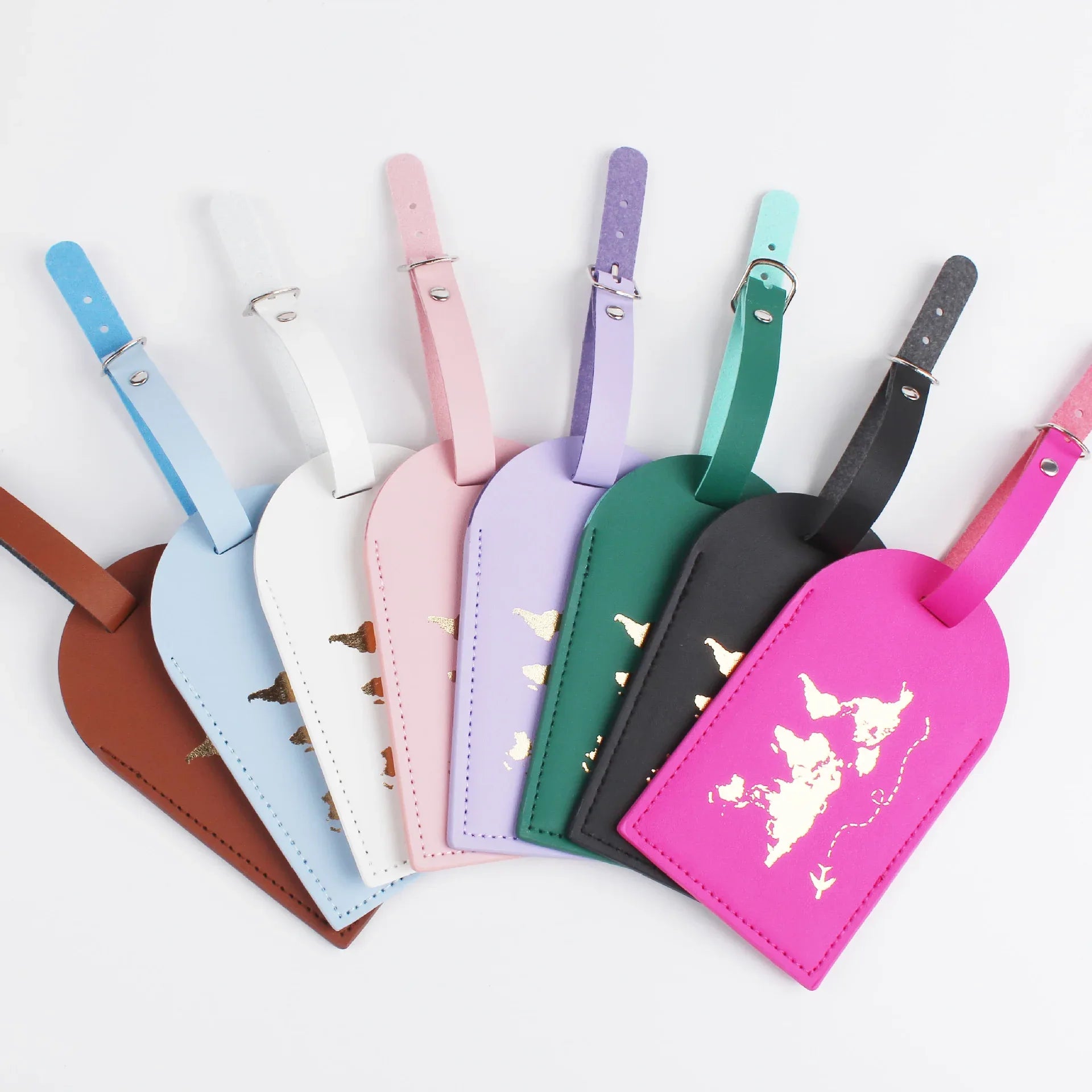 New Products Luggage Tag Leather Name - DanaFashionstore