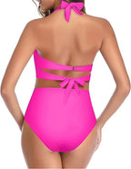 Split Bow Bikini Seaside Vacation Swimwear - DanaFashionstore