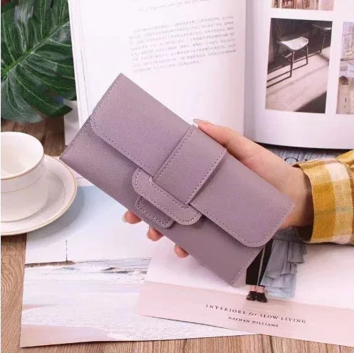 Women's Long Wallet Tri-fold Clutch Large Capacity - DanaFashionstore