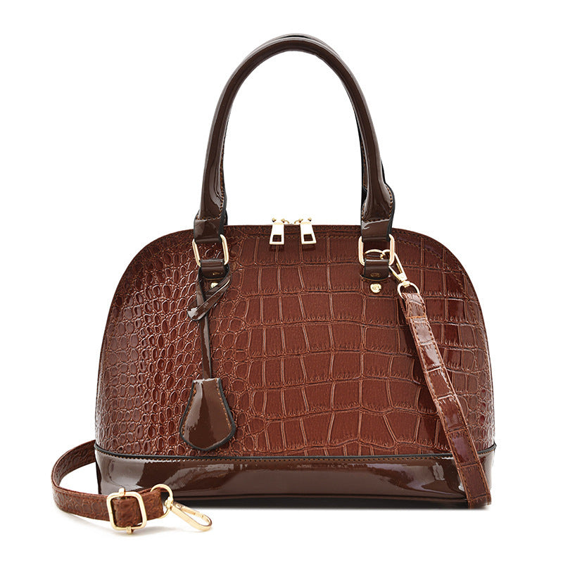 Large Capacity Shiny Shoulder Bag Crossbody - Dana Fashion