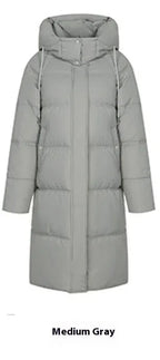 Long Over Knee Hooded Jacket 2025 - Thickened Winter Coat - DanaFashionstore