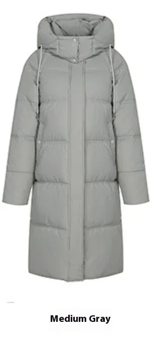 Long Over Knee Hooded Jacket 2025 - Thickened Winter Coat - DanaFashionstore