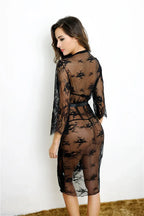 Sexy Lace Black Pajamas 2026 - Intimate Sleepwear for Women - DanaFashionstore