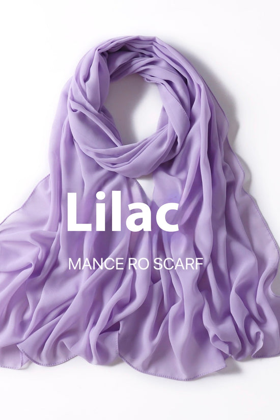 Pure Color Pearl Chiffon Scarf Headcloth Veil Chiffon Scarf