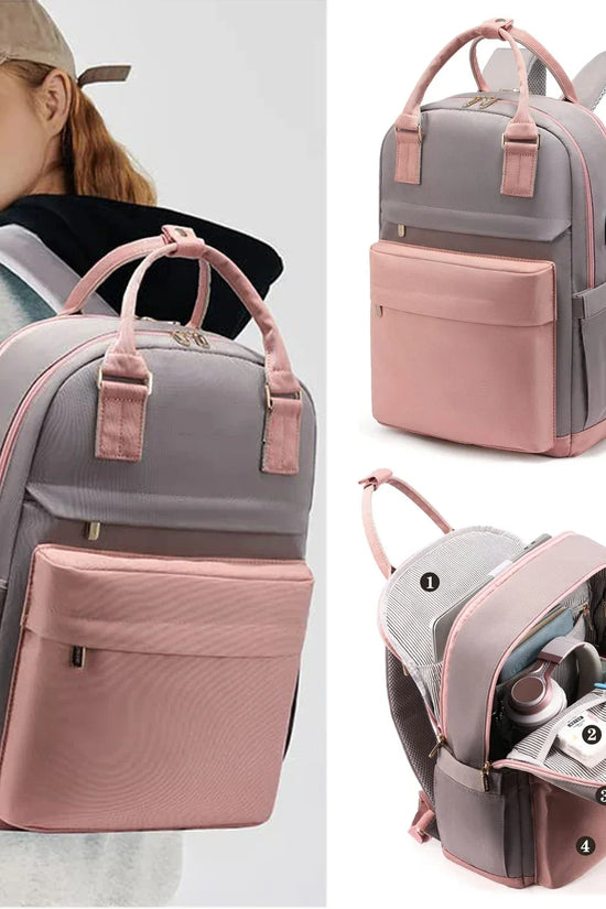 Girls Backpack Fashion Large Capacity Laptop Bag Portable Travel Backpack - DanaFashionstore