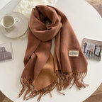New Scarf Autumn And Winter Popular Color Matching Cashmere Scarf For Women - DanaFashionstore