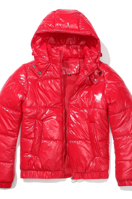 New Fall Winter Hooded Film Splash Proof Jacket Long-sleeved Cotton-padded Coat