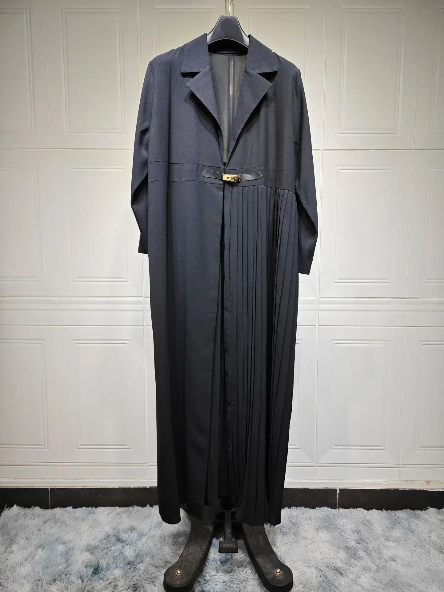 Cardigan Robe Pleated Pleated Coat Muslim Arab Clothing - DanaFashionstore