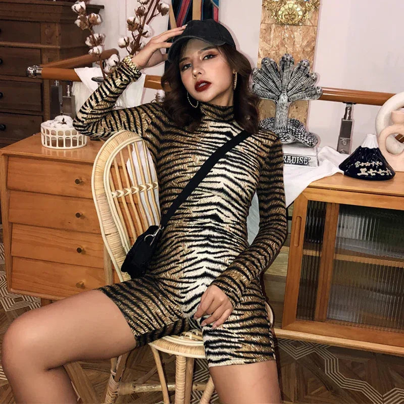 High Neck Pullover Jumpsuit 2026 - Long Sleeve Sexy Jumpsuit - DanaFashionstore