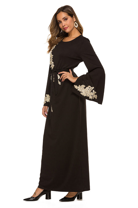 Muslim embroidered dress