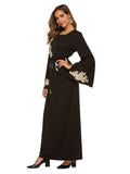 Muslim embroidered dress - DanaFashionstore