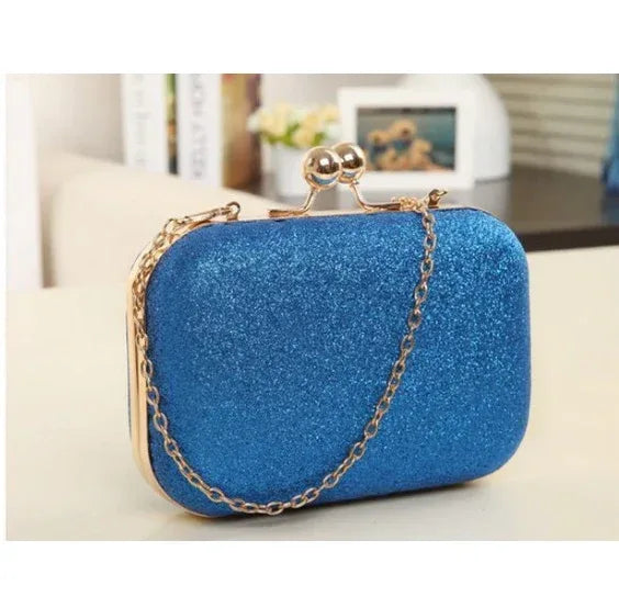 Women Handbag Evening Bags For Party New Women Chain Shoulder Bag Ladies Fashion Gold Clutch Box Bag Women Messenger - DanaFashionstore