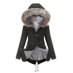 Parka Cotton-Padded Coat 2026 - Mid-Length Hooded Winter Jacket - DanaFashionstore
