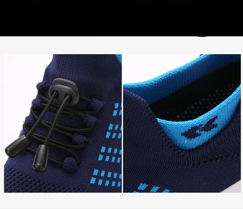 Women's Spring And Summer New Casual Flying Knit Sneakers - DanaFashionstore