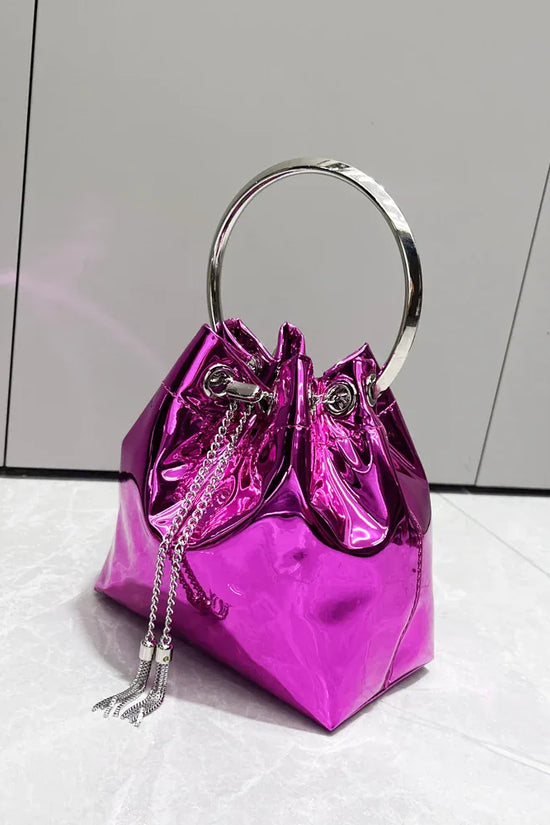 Women's Metallic Chain Shoulder Messenger Bag - DanaFashionstore