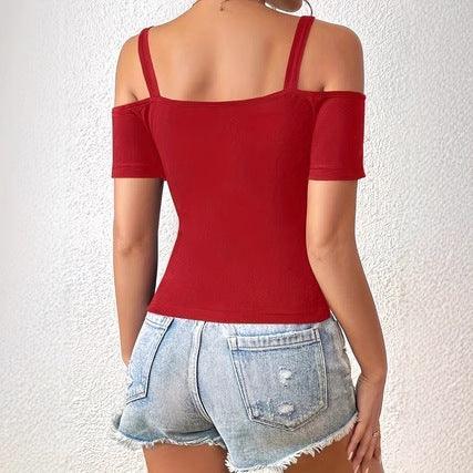 Summer American Niche Outer Wear Short Chic Sports Top Hot Girl Bottoming Small Slip Top Vest For Women - DanaFashionstore