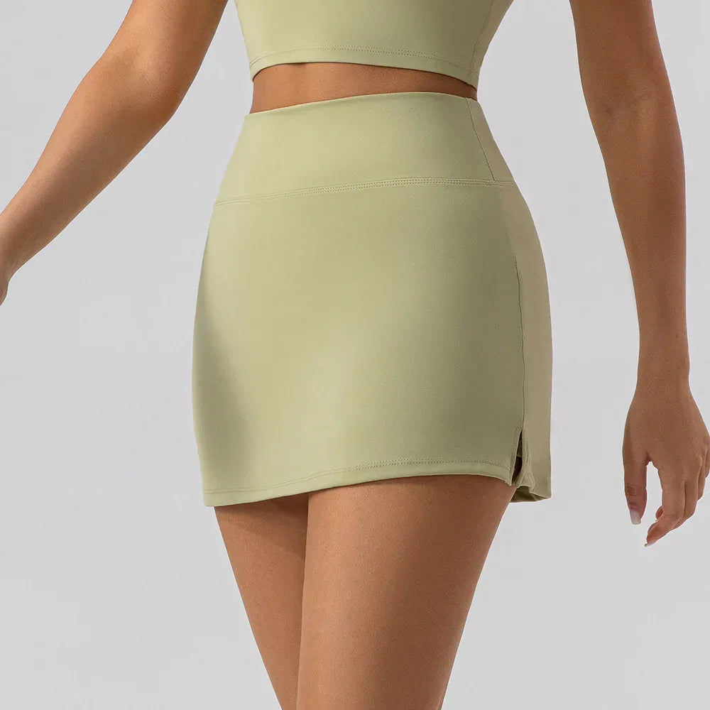 Slim Fit Yoga Skirts Breathable Mini Skirt Fitness Tennis Exercise Skirt - DanaFashionstore