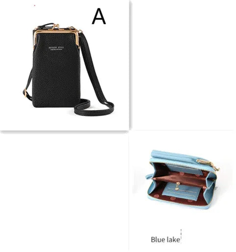 Fashion Lychee Pattern Solid Color Diagonal Shoulder Bag - DanaFashionstore