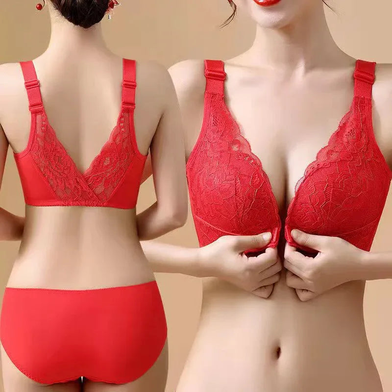 Bra For Women Front Button Underwear Plus Size - DanaFashionstore