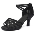 Indoor satin Latin dance shoes - DanaFashionstore