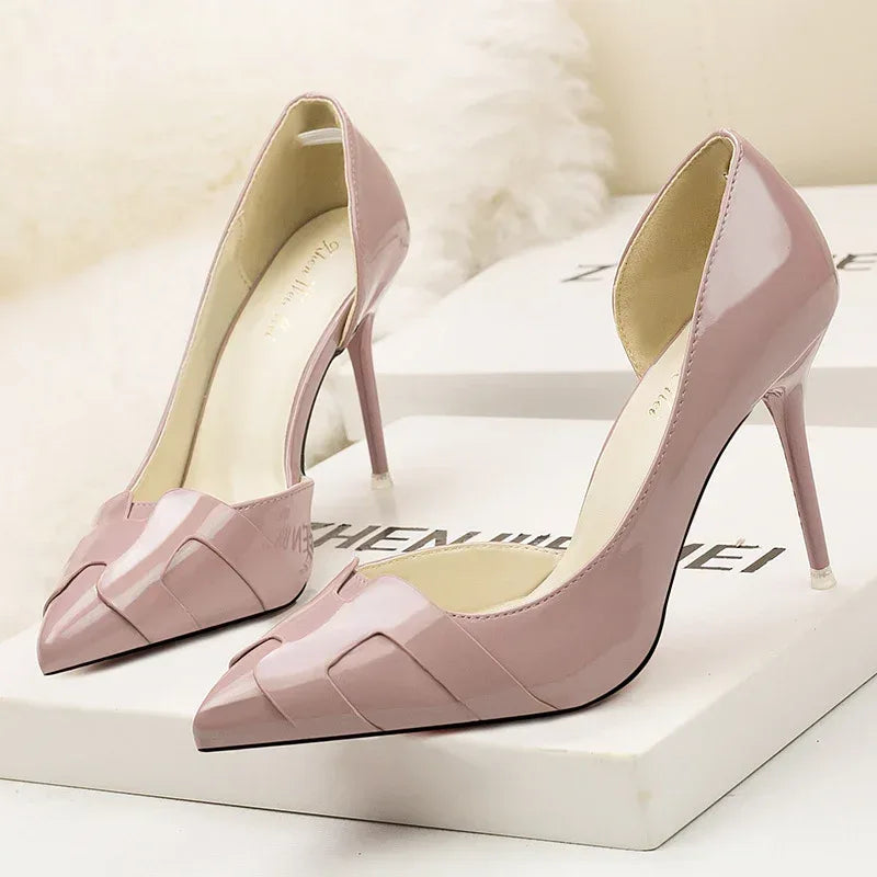 High Heels Stiletto High Heel Side Hollow - DanaFashionstore