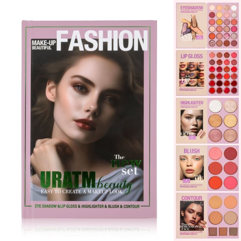 67 Colors Makeup Palette Five-layer Book Turning Eye Shadow Plate Blush $80.80 Dana Fashion Net Content: 1.2g x48 and 8g x16 and 3g x3 Color: U201 B makeup Product information: Applicable people: general Applicable skin type: Universal Color classificatio