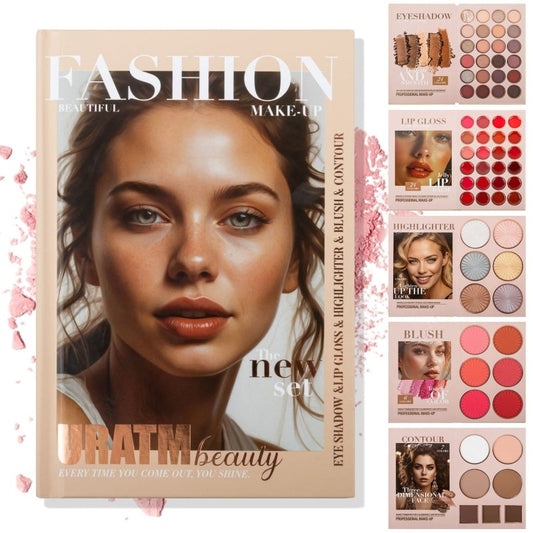 67 Colors Makeup Palette Five-layer Book Turning Eye Shadow Plate Blush $80.80 Dana Fashion Net Content: 1.2g x48 and 8g x16 and 3g x3 Color: U201 A makeup Product information: Applicable people: general Applicable skin type: Universal Color classificatio