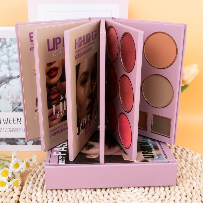 67 Colors Makeup Palette Five-layer Book Turning Eye Shadow Plate Blush $80.80 Dana Fashion Net Content: 1.2g x48 and 8g x16 and 3g x3 Color: U201 A makeup Product information: Applicable people: general Applicable skin type: Universal Color classificatio
