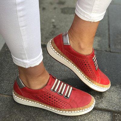 Women's casual sports leather shoes - DanaFashionstore