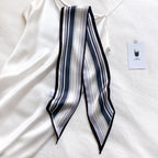 Narrow Long Strip Small Silk Scarf Women Fashion Leopard Pattern - DanaFashionstore
