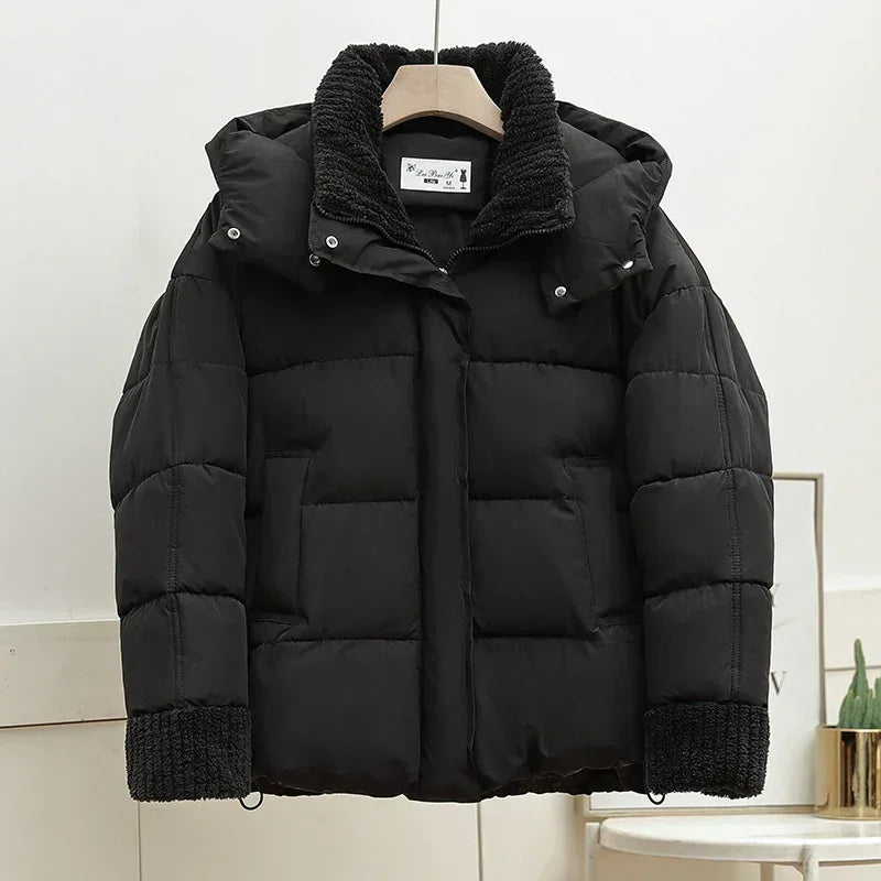 Hooded Padded Loose Cotton Jacket 2026 - Comfortable Winter Coat - DanaFashionstore