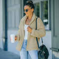 Fashionable Plush Warm Jacket Women - DanaFashionstore