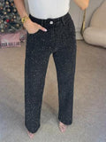 Women's High-end High Waist Straight Personalized Hot Girl High Street Trousers - DanaFashionstore