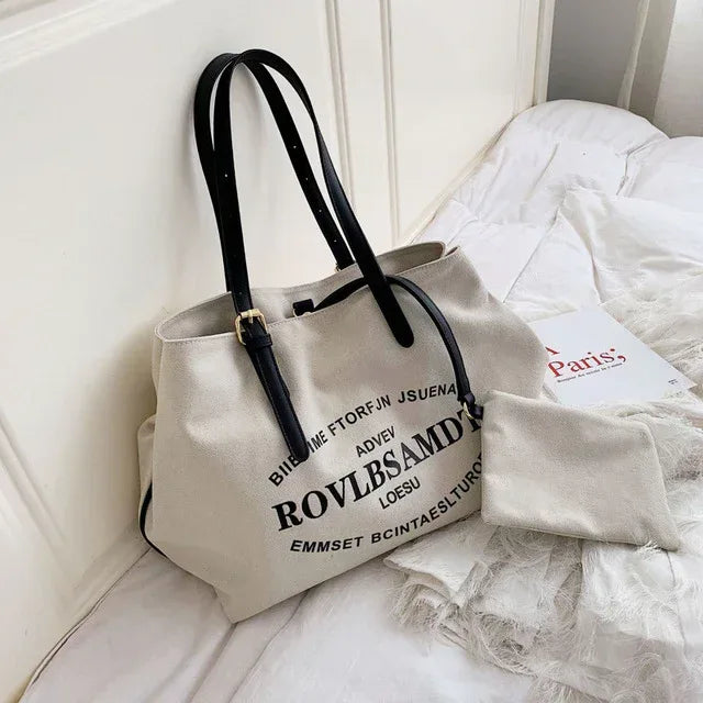 Canvas bag shoulder bag - DanaFashionstore